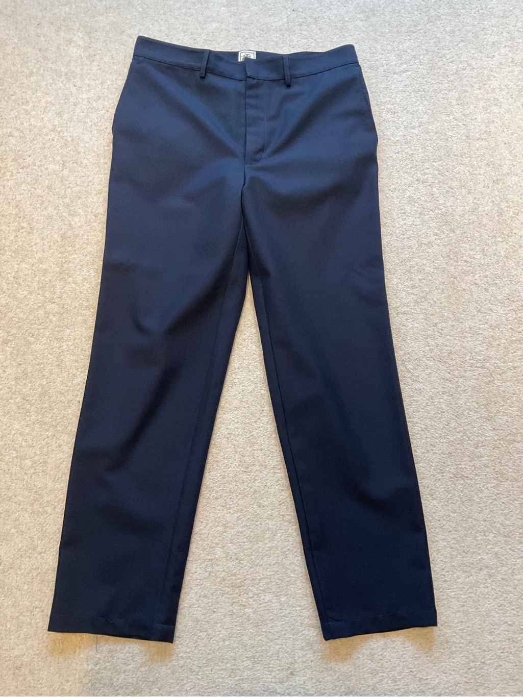 Bally Men's Dark Navy Dress Pants